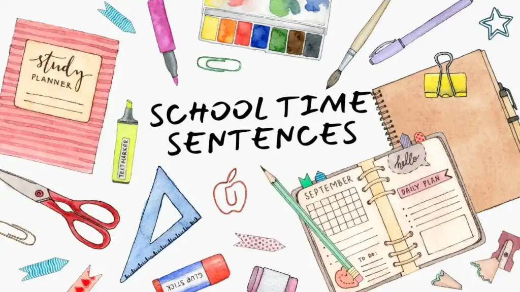 30+ Daily Use English Sentences for Kids – रोज़ बोले, मज़े से सीखे! 2 30 Daily Use English Sentences for Kids- School Time Sentences